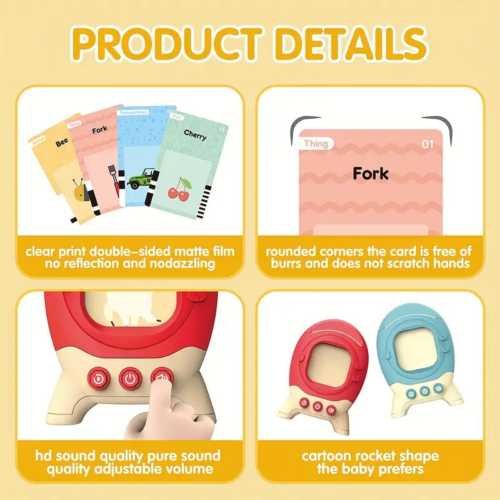 Talking Flash Cards for Toddlers – Mexten