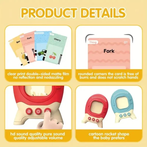 Talking Flash Cards for Toddlers – Mexten