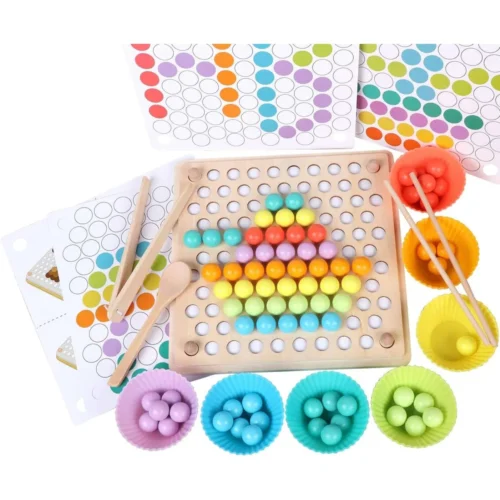 Peg Board Color Sorting Set – Mexten