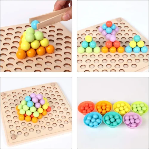 Peg Board Color Sorting Set – Mexten