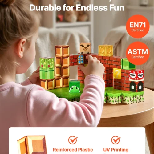 Magnetic Building Blocks (100 pcs) – Mexten
