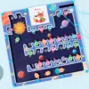 Magnetic Color & Number Maze – Mexten