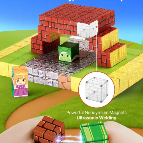 Magnetic Building Blocks (100 pcs) – Mexten