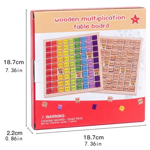 Wooden Multiplication Board – Mexten
