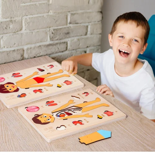 Human Body Wooden Puzzle – Mexten