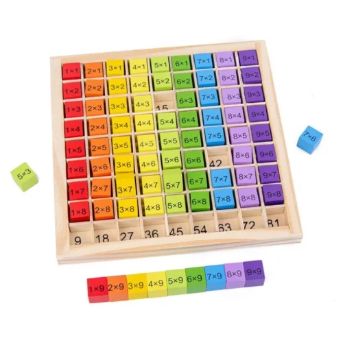 Wooden Multiplication Board – Mexten