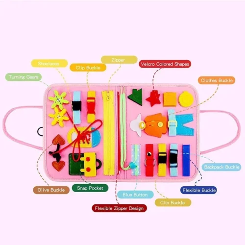 Montessori Felt Quiet Book – Mexten