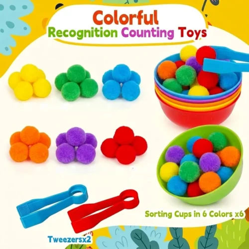 Rainbow Counting Bears Sorting Set – Mexten
