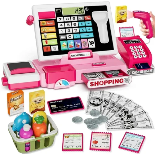 Pretend Play Cash Register Set – Mexten