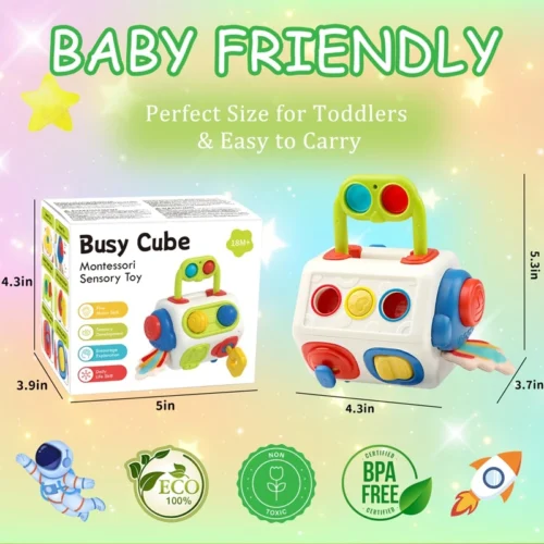 9-in-1 Busy Cube – Mexten
